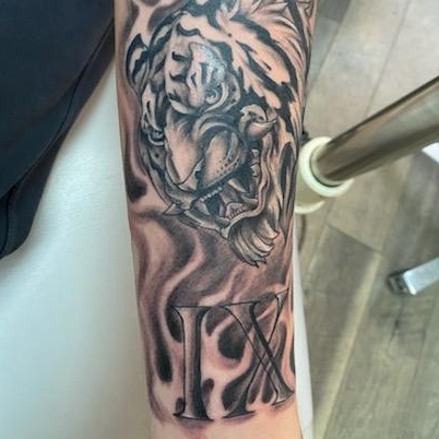 Explore lace tattoo ideas, creative tattoo ideas in Coeur D Alene, available at Inkworld Tattoo