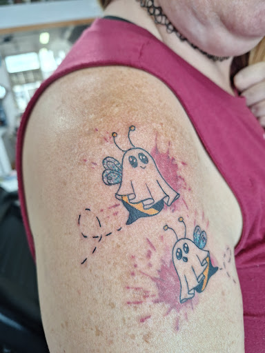 Explore matching tattoo ideas for siblings, creative tattoo ideas in Wabash, available at Filament Tattoo Co.