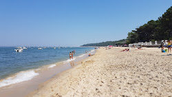 Photo de Plage du Moulleau avec rivage droit, long
