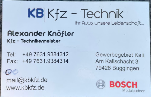 Autowerkstatt Alexander Knöfler Buggingen