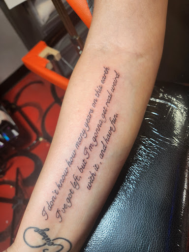 Explore chinese character tattoo ideas, creative tattoo ideas in Stuart, available at Kenny Tats Inkcorporated