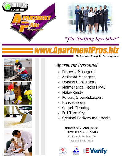 Employment Agency «Apartment Pros 