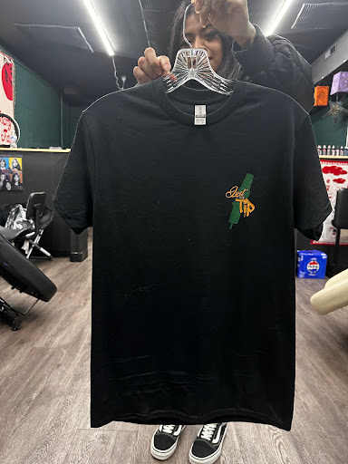 Explore flash art tattoo ideas, creative tattoo ideas in Richland, available at The Green Room Tattoo Lounge