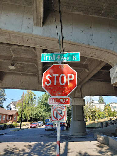 Tourist Attraction «Fremont Troll», reviews and photos, Troll Ave N, Seattle, WA 98103, USA
