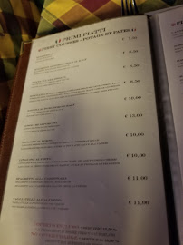 Osteria dell'Orcagna à Florence menu