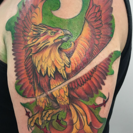 Explore halloween tattoo ideas for women, creative tattoo ideas in Clarksville, available at Vanilla Gorilla Tattoo