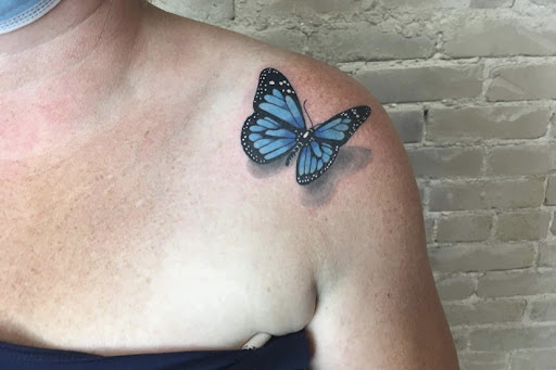 Explore birthday date tattoo ideas, creative tattoo ideas in Demotte, available at Revelations Tattoo Parlor