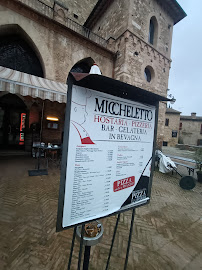 Menu / carte de Osteria Miccheletto à Bevagna