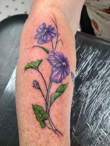 Explore lower arm sleeve tattoo ideas, creative tattoo ideas in Pahrump, available at Social Suicide Tattoos