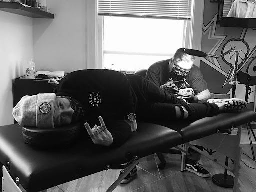 Explore honey badger tattoo ideas, creative tattoo ideas in Milwaukee, available at The Skin Museum