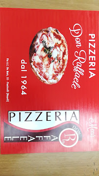 Menu / carte de Pizzeria Don Raffaele à Naples