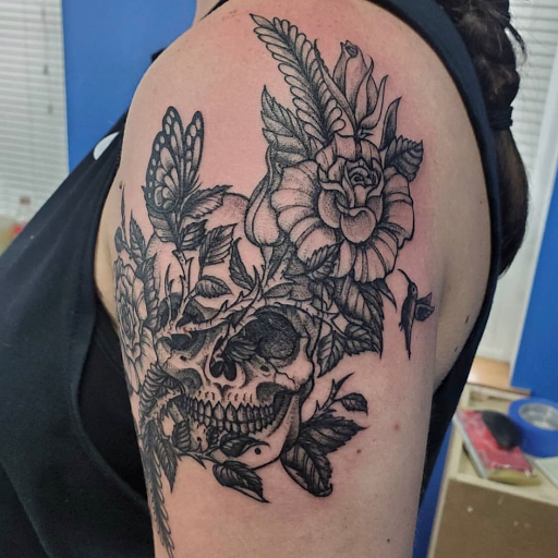 Explore baptism tattoo ideas, creative tattoo ideas in Kenosha, available at Kenosha Tattoo Company