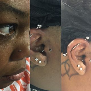 Explore sleeve tattoo ideas for females, creative tattoo ideas in Detroit, available at Freaky Piercings