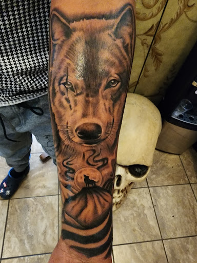 Explore native american indian tattoo ideas, creative tattoo ideas in Reading, available at Way Of Life Tattoo Studio