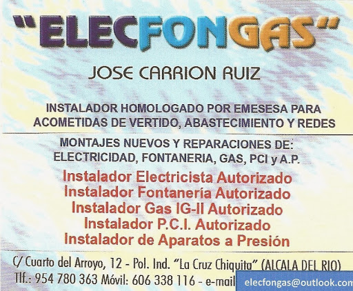 Elecfongas, JOSE CARRION RUIZ