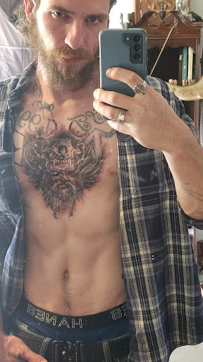 Explore color tattoo cover up ideas, creative tattoo ideas in Princeton, available at Appalachian Tattoo Company