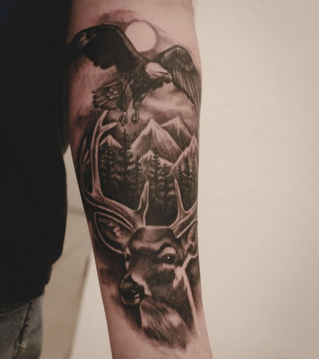 Explore men's tattoo ideas forearm, creative tattoo ideas in Twentynine Palms, available at Adobe Tattoo