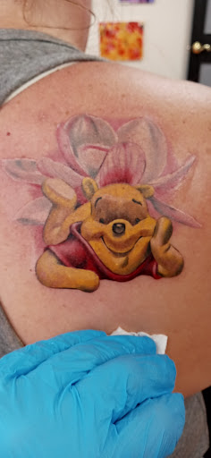 Explore couple his and her tattoo ideas, creative tattoo ideas in Gardiner, available at Touch of Grey Tattoo