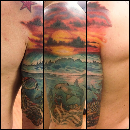 Explore stoner tattoo ideas, creative tattoo ideas in Arcadia, available at Red Hot Tattoo