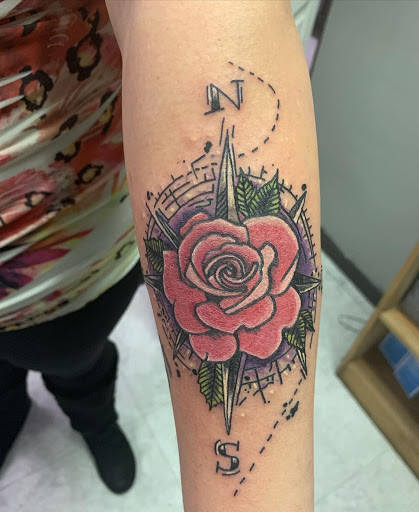 Explore domestic violence tattoo ideas, creative tattoo ideas in Hudson Falls, available at ALTERED ADDICTION TATTOOS