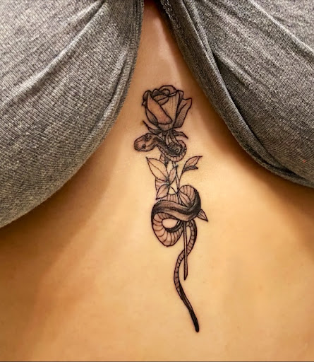 Explore gap filler tattoo ideas, creative tattoo ideas in Rochester, available at The Ink Cartel Tattoo