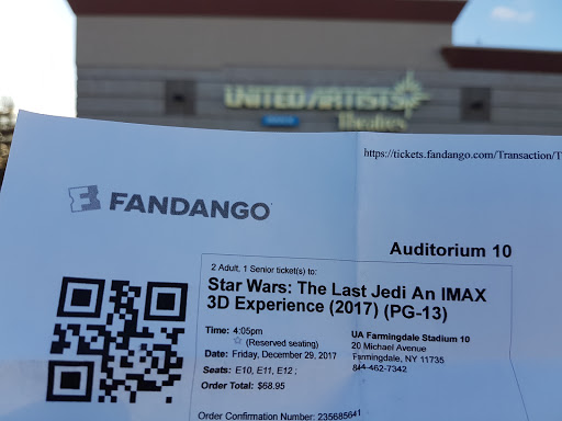 Movie Theater «United Artists Farmingdale 10», reviews and photos, 20 Michael Ave, Farmingdale, NY 11735, USA