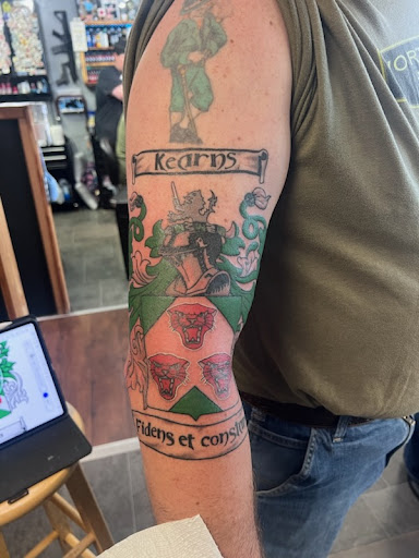 Explore celtic tattoo ideas for men, creative tattoo ideas in Wadena, available at Bryniarski tattoo