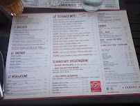 Restaurant Sgrano à Florence (le menu)