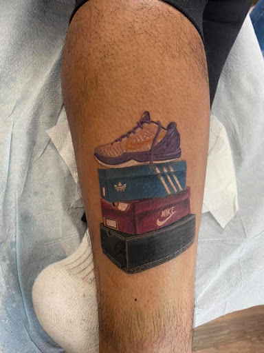 Explore tattoo ideas for cosmetologist, creative tattoo ideas in Bethlehem, available at Studio 33 Piercings by Angi