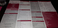 Restaurant Les Oliviers à Caudry (la carte)
