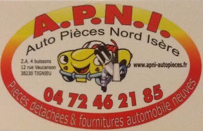 A.P.N.I Auto Pièces Nord Isère à Tignieu-Jameyzieu