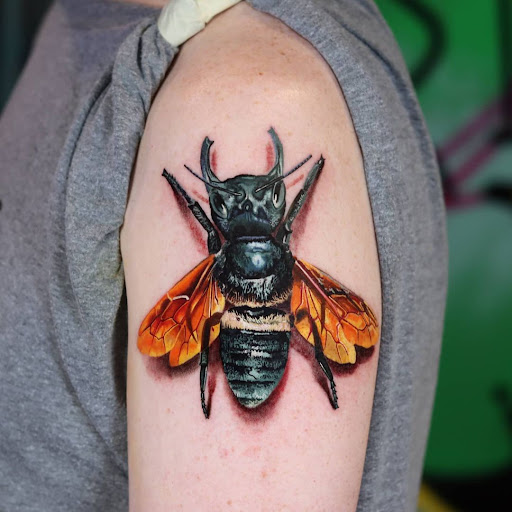 Explore 2a tattoo ideas, creative tattoo ideas in New York, available at L.O.V.E.machine Street Tattoo Shop