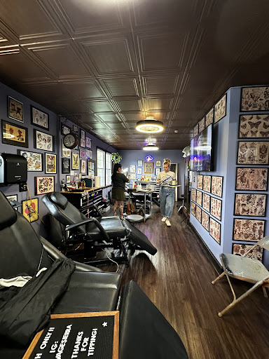 Explore psychology tattoo ideas, creative tattoo ideas in Greer, available at Inkslingers Electric Tattooing