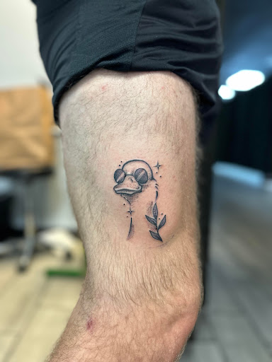 Explore nintendo tattoo ideas, creative tattoo ideas in Jacksonville, available at American Tattoo Society of Jacksonville