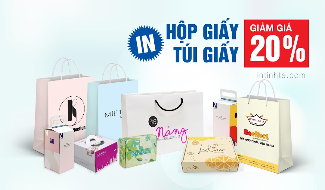 In túi giấy giá rẻ tại In Việt Nam