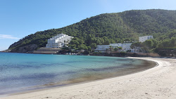 Cala Llonga Plajı'in fotoğrafı ve yerleşim