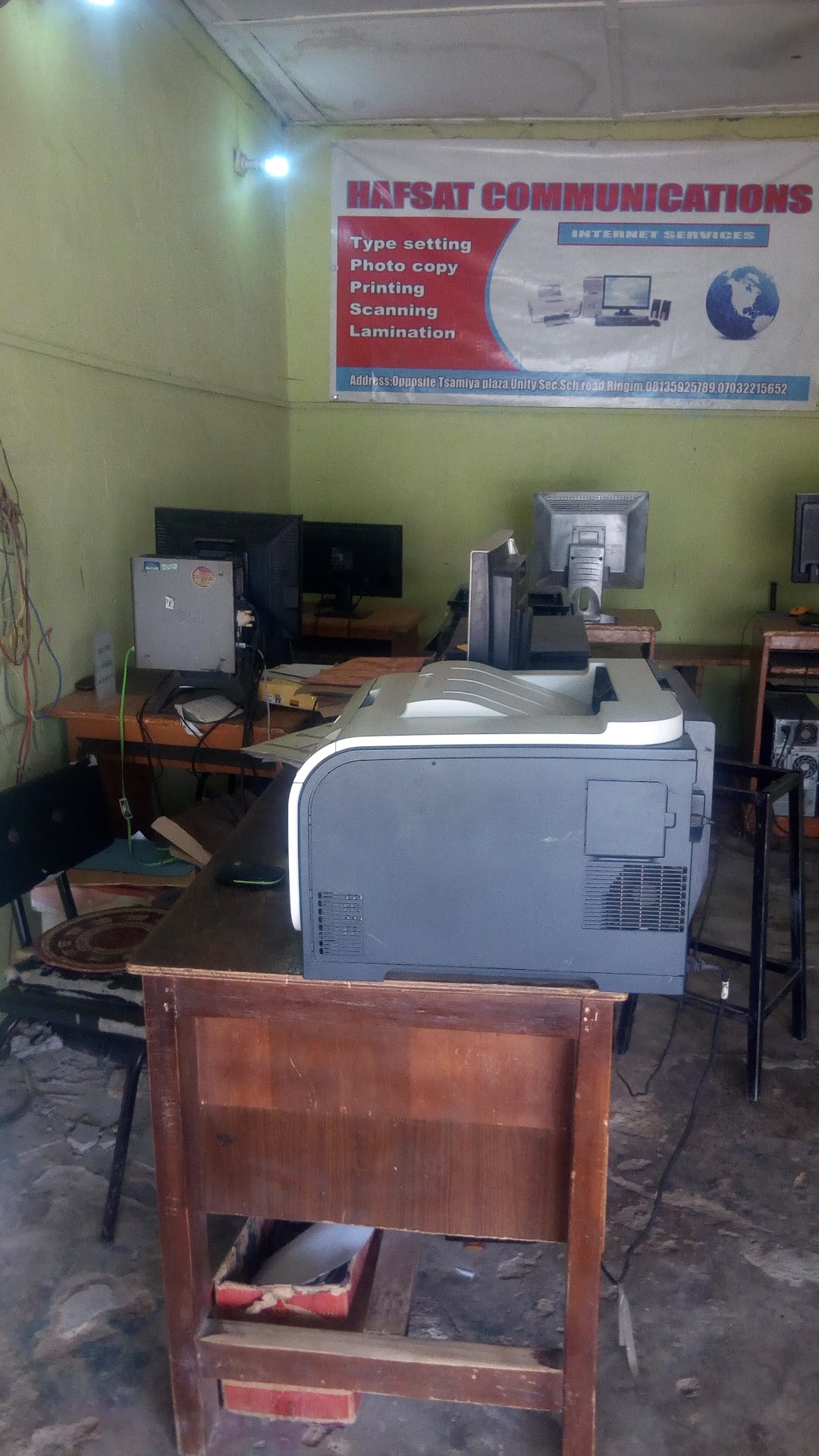 HAFSAT CAFE AND COMPUTER SERVICES RINGIM
