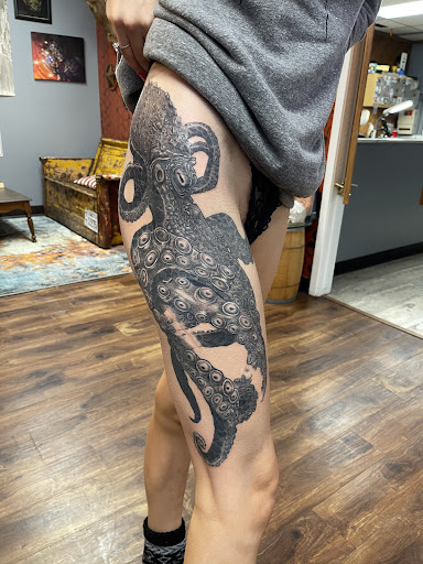 Find outdoorsy tattoo ideas for your next unique tattoo in Des Moines at Skin Kitchen Tattoo
