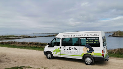 Eusa découverte , Navette - Visite commentée - location de voiture à Ouessant à Ouessant