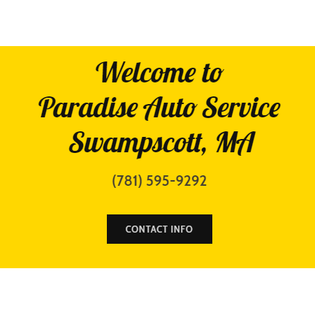 Auto Repair Shop «Paradise Auto Service», reviews and photos, 33 Columbia St, Swampscott, MA 01907, USA