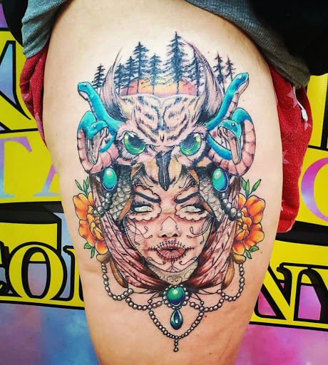 Explore simple elephant tattoo ideas, creative tattoo ideas in Kenosha, available at Kenosha Tattoo Company