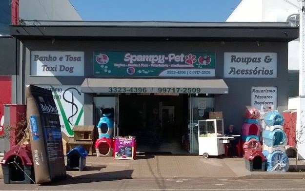 Spampy Pet - Pet Shop - Banho e tosa - Veterinário - Rações - Hotel para Cachorros