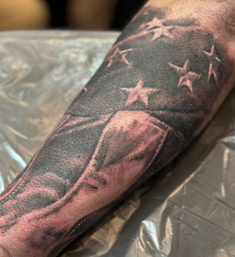 Explore twilight tattoo ideas, creative tattoo ideas in Yuba City, available at Artistic Temple Social Club