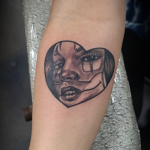 Explore tattoo ideas thigh, creative tattoo ideas in Garden Grove, available at Dr. Tattoo Studio