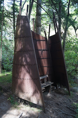 Tepee du saut du Gouloux à Gouloux
