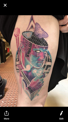 Explore traditional hand tattoo ideas, creative tattoo ideas in Forney, available at Supernatural Tattoo Studio