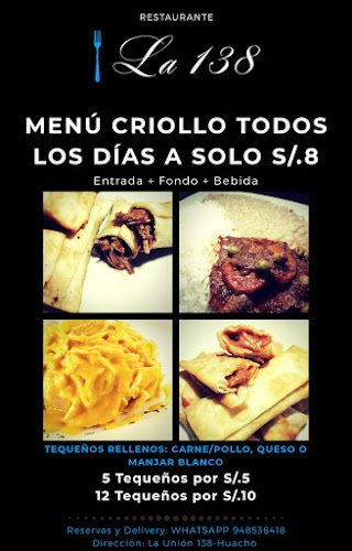 Restaurante La 138 - Restaurante