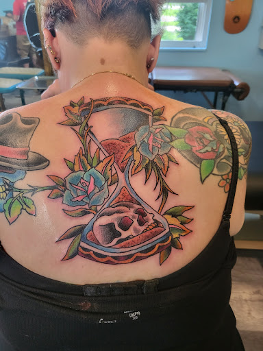 Explore heartbroken tattoos ideas, creative tattoo ideas in Powell, available at Hummingbird Tattoo Studio