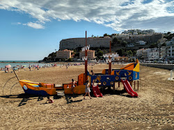 Platja del Migjorn'in fotoğrafı çok temiz temizlik seviyesi ile