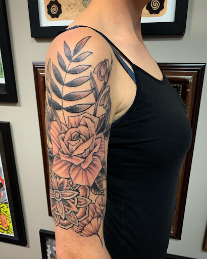 Explore chest tattoos ideas, creative tattoo ideas in Strasburg, available at Champion Tattoo Company